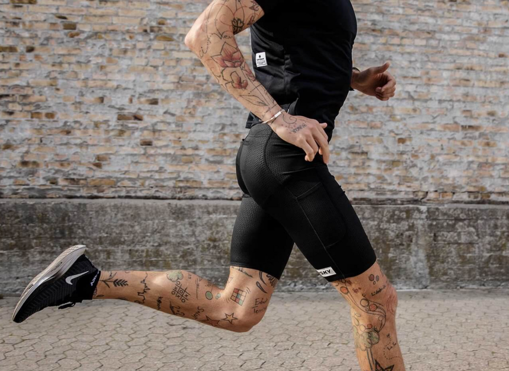 SAYSKY ランニングタイツ Short Eco Pace Tights – Hi-RIDGE